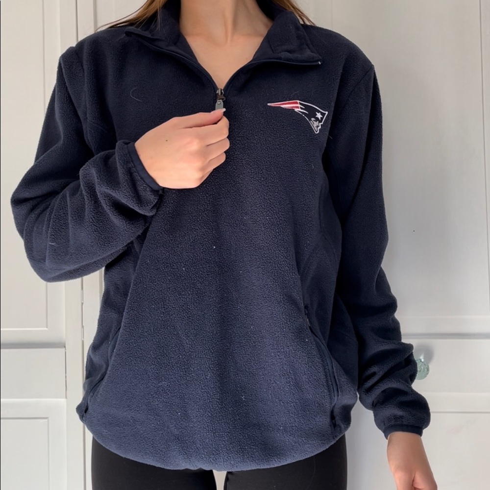 Antigua Patriots Quarter Zip